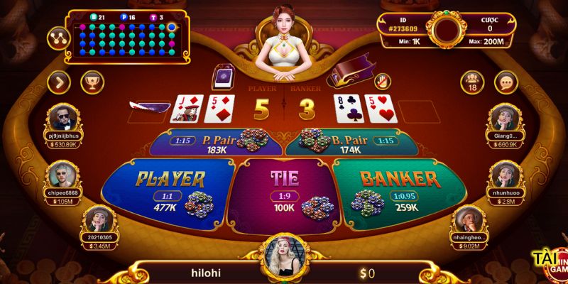 Một số điều cần lưu ý khi áp dụng các thế bài Baccarat